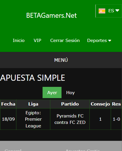 boletas de apuestas ganadoras